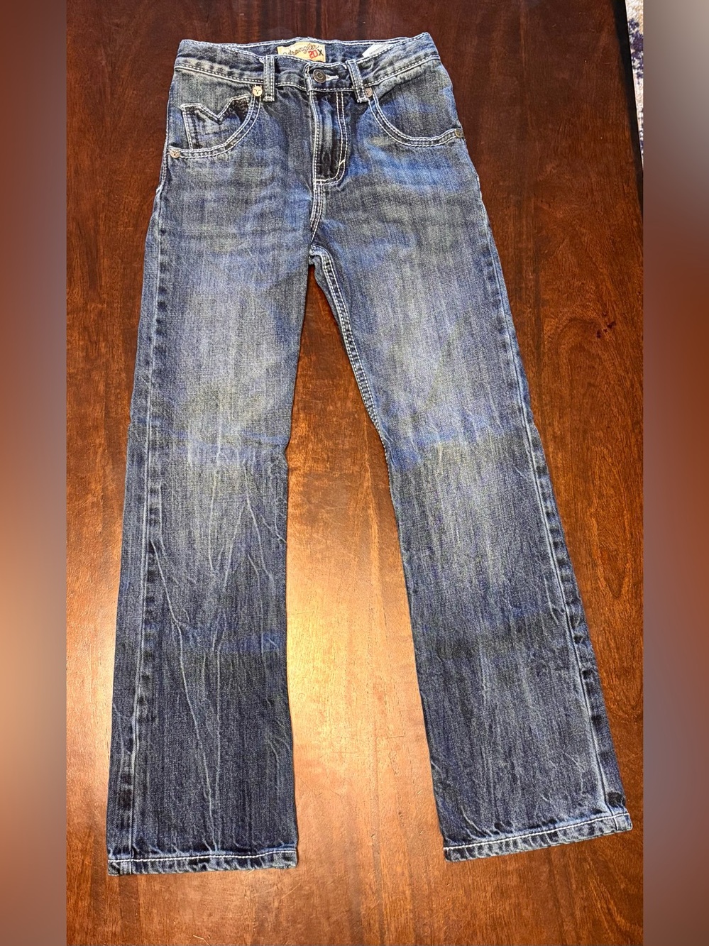 Classic Boys Blue Denim Jeans Wrangler